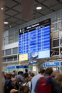 Аэропорт, международные, Мюнхен, Архитектура, здание, Транспорт, авиакомпании