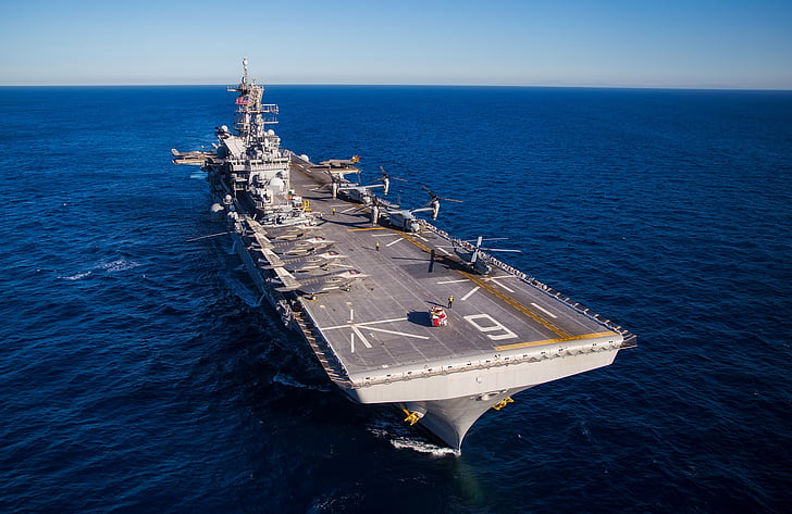 USS america, Flugzeugträger, Schiff, USA, Marine, militärische, Reisen
