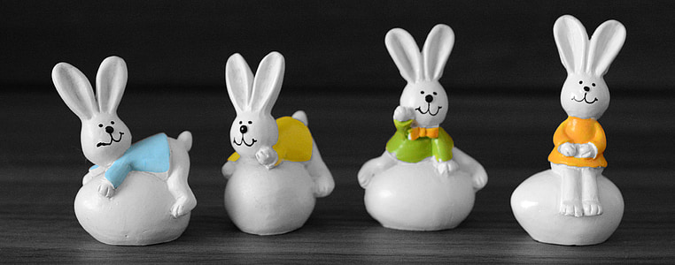 easter bunny, rabbit, easter, easter eggs, egg, easter decoration, decoration