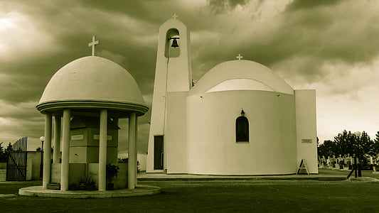 Xipre, Dherynia, l'església, ortodoxa, religió, arquitectura, cristianisme