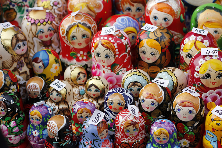 matruschka, matroschka, babuschka, ляльки, Москва, Росія, Радянський Союз