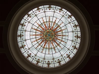 bóveda, vidrio, arquitectura, cúpula de cristal, edificio, construcción, Museo