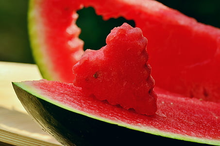 melon, vannmelon, frukt, rød, papirmasse, saftig, forfriskninger
