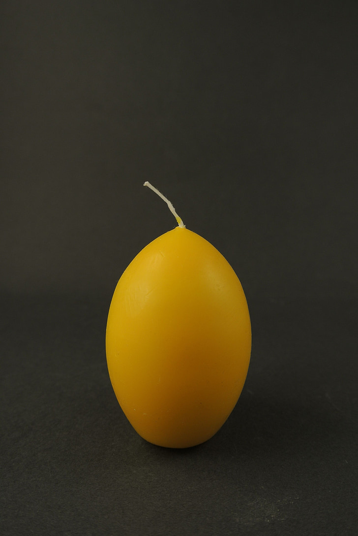 easter, candle, easter egg, yellow, food, fruit, freshness
