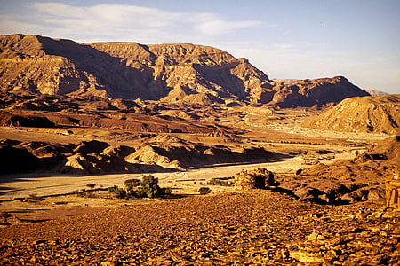 Sinai, woestijn, Egypte, reizen, berg, landschap, natuur