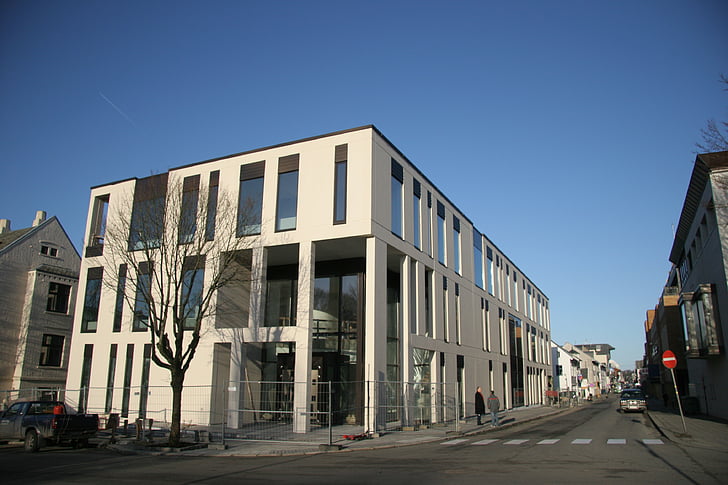courthouse Haugesunde, Teismas, teisėjas, pastatas, administracija, Building, Miestas