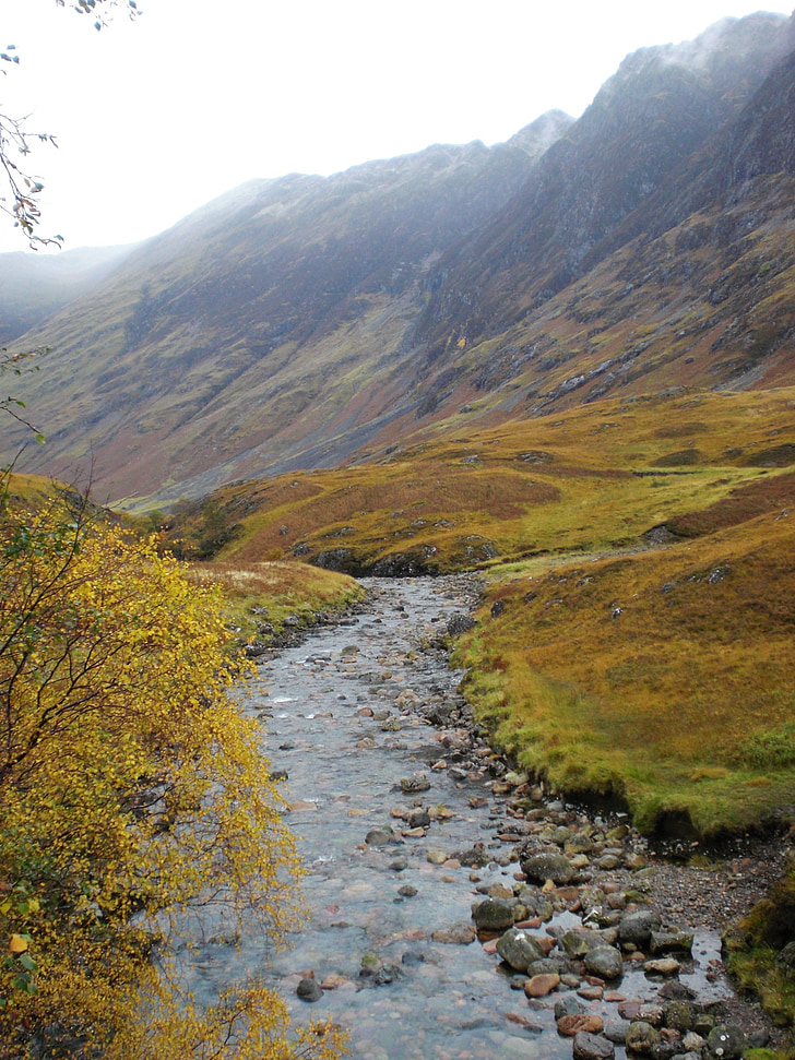 Escòcia, Highlands i les Illes, paisatge, natura, turó, Bach, Murmuri