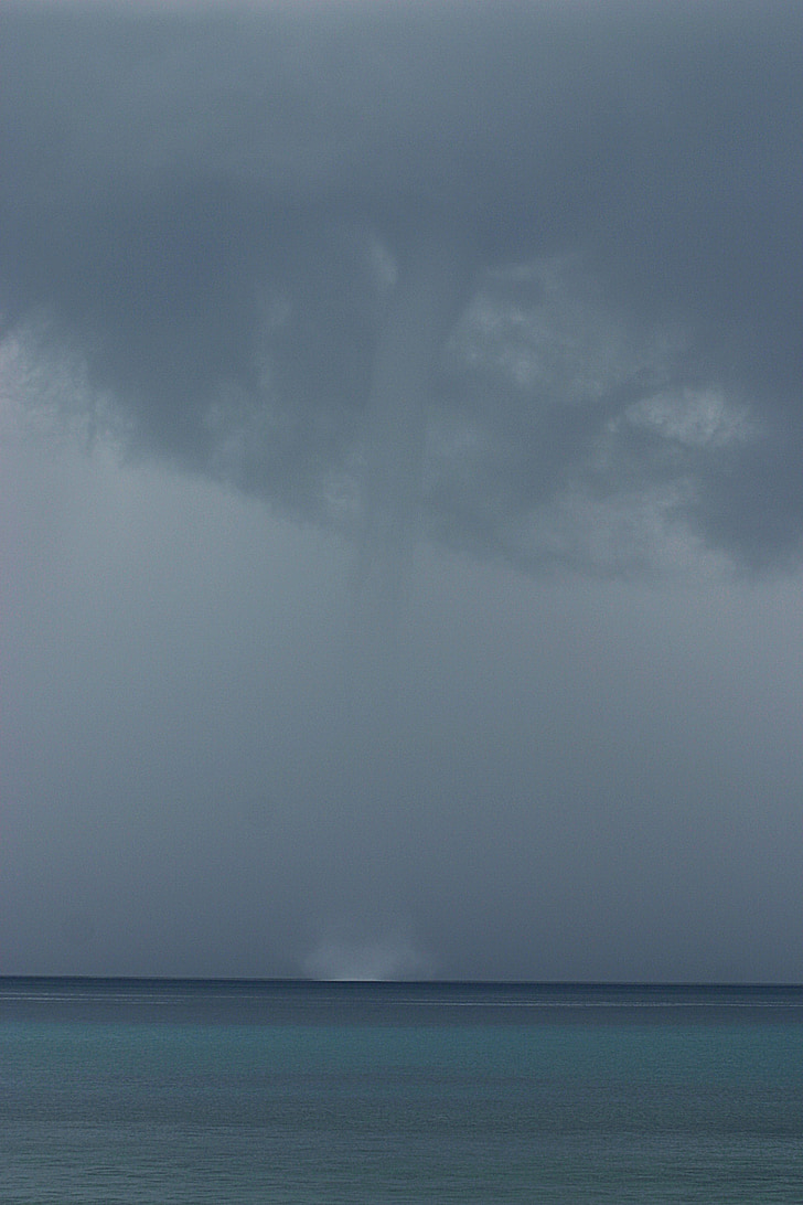 water spout, weather, spout, tornado, rare weather, nature, ocean weather