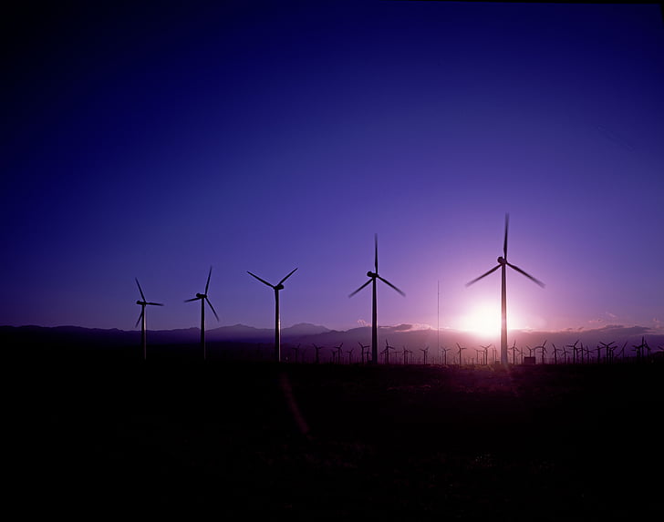 Windräder, energian, Tuulivoima, ympäristöteknologian, Tuulivoima, ympäristö, tuulivoimalaitos