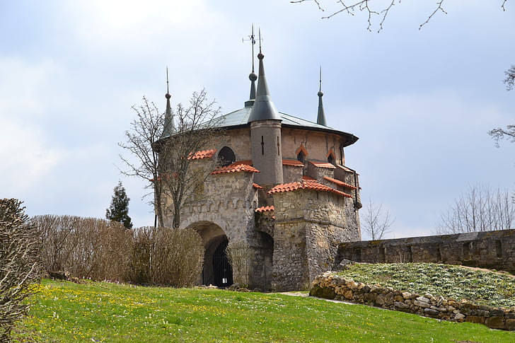 Schloss Lichtenstein, Deutschland, Geschichte, Architektur, mittelalterliche, alt, Sehenswürdigkeit