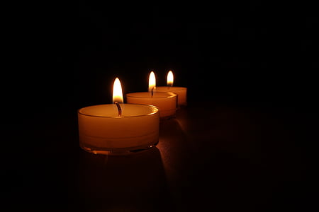 candles, candlelight, light, wax, candlestick, wick, romance