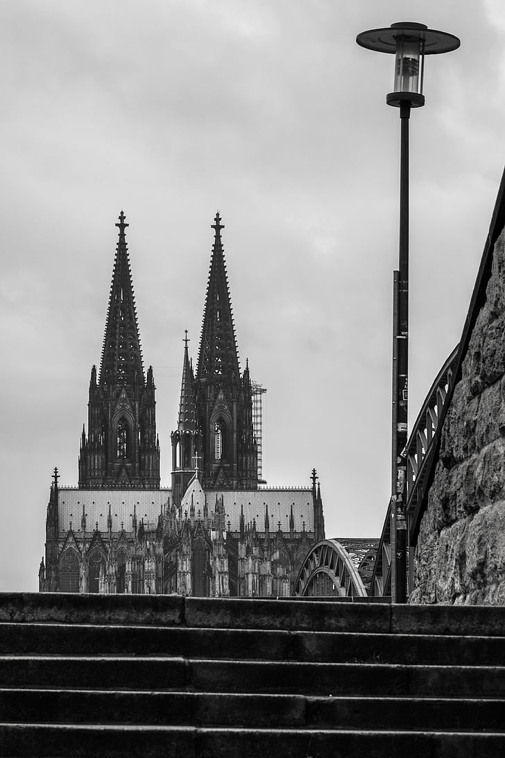 Dom, Cologne, Gereja, Katedral, tempat-tempat menarik, Landmark, Menara