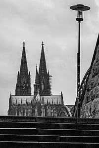 dom, Köln, Crkva, Katedrala, mjesta od interesa, reper, kule
