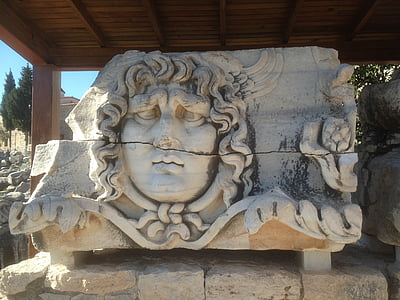 Apollon-Tempel, Didyma, Turkei, Architektur, Asien, Skulptur, Geschichte