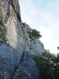 Karst område, Karst, Rock, Frankrig, Provence, Fontaine-de-vaucluse, Rock væggen