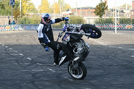 stunt show, intermot, motorcycle