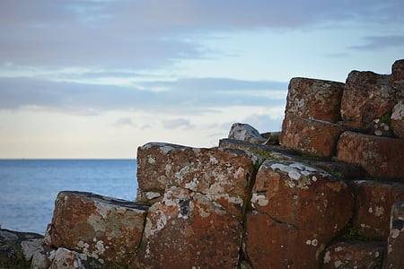 ジャイアンツ ・ コーズウェー, 北アイルランド, 岩, 岩の形成, 自然, unseco, 海
