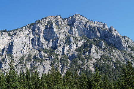 bjerge, vandreture, høje bjerge, natur, skyer, Østrig, Mountain Natur