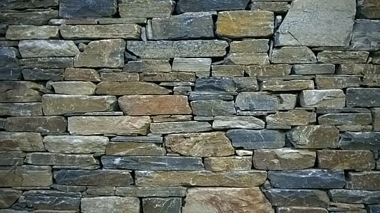 kamenná zeď, zeď, Řecko, kameny, přírodní kamenná zeď