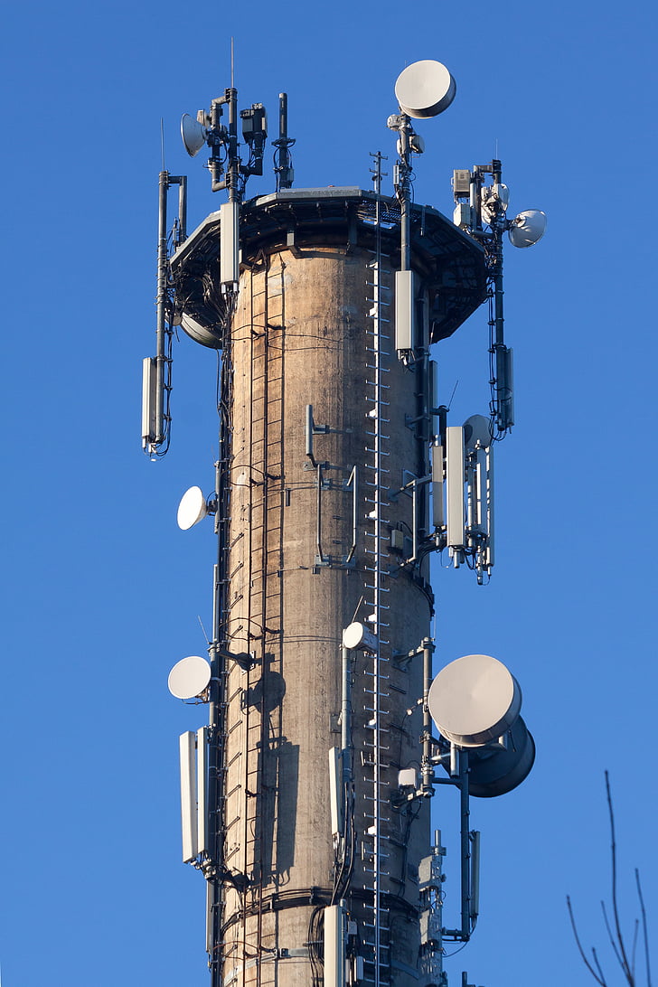 pal de ràdio, Torre de transmissió, telecomunicacions, Torre de ràdio, cel, comunicació, transmissor