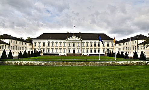 замък, Schloss bellvue, Bellvue, Берлин, места на интереси, Федерален президент, забележителност