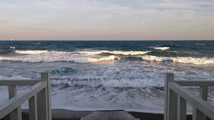 sea, waves, nature, beach, outdoor, holiday, travel