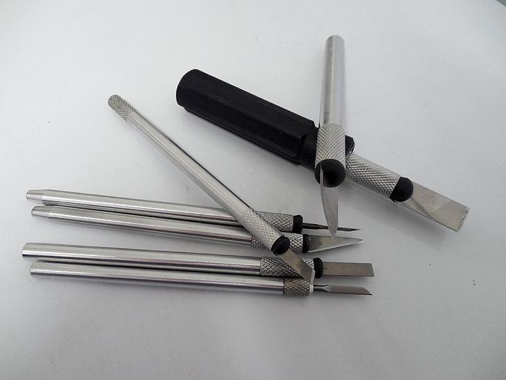scalpel, sound, knife, sharp, workshop, cut, tool