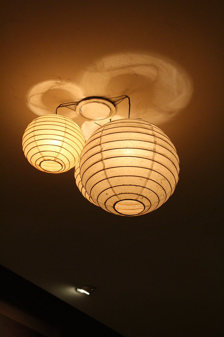 chandelier, 燈 long, warm, electric Lamp, lighting Equipment, ceiling, decoration
