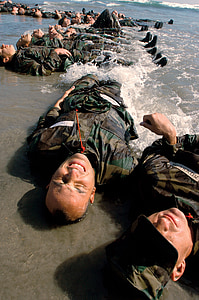 Endurance, Stressi, armeija, sotilaallinen, Sea, Ocean, vesi