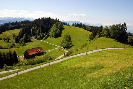 Bregenz, Vorarlberg, pegunungan
