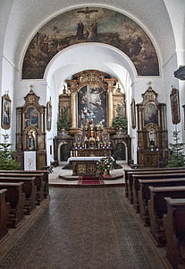 Olomouc, den kyrkan santa maria maggiore, kyrkan, altaret, religion, historia, kristendomen