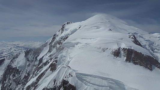 Mont blanc, ledynas, aukštai kalnuose, kalnai, Alpių, Alpinizmas, Chamonix