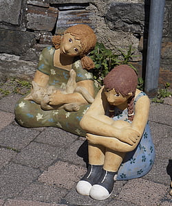 figures, sound, ceramic, statue