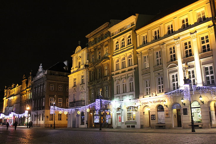 Praça do mercado velho, Poznan, Polônia, Praça do mercado
