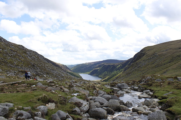Річка, пейзажі, Ірландія, glendalough, краєвид, ірландська, Природа
