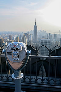 ニューヨーク, マンハッタン, 興味のある場所, 都市の景観, 市, アーキテクチャ, 超高層ビル