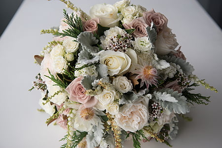 ดอกไม้, งานแต่งงาน, วงแหวน, ช่อดอกไม้, ดอกไม้งานแต่งงาน, เจ้าสาว, ดอกไม้