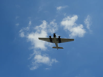 ju52, lata velha, Historicamente, velho, aviões, aviação, voar