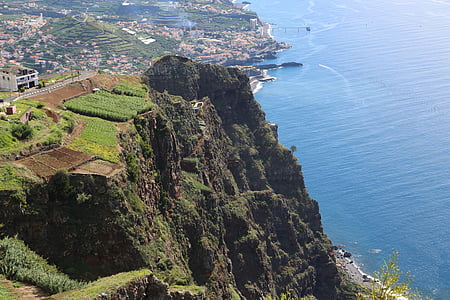 Madeira, Sicht, Meer, Seite, Portugal