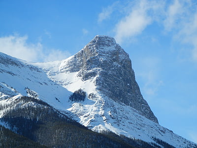 Ha ling, Mountain, Kanada, Cliff, huippu, kivinen