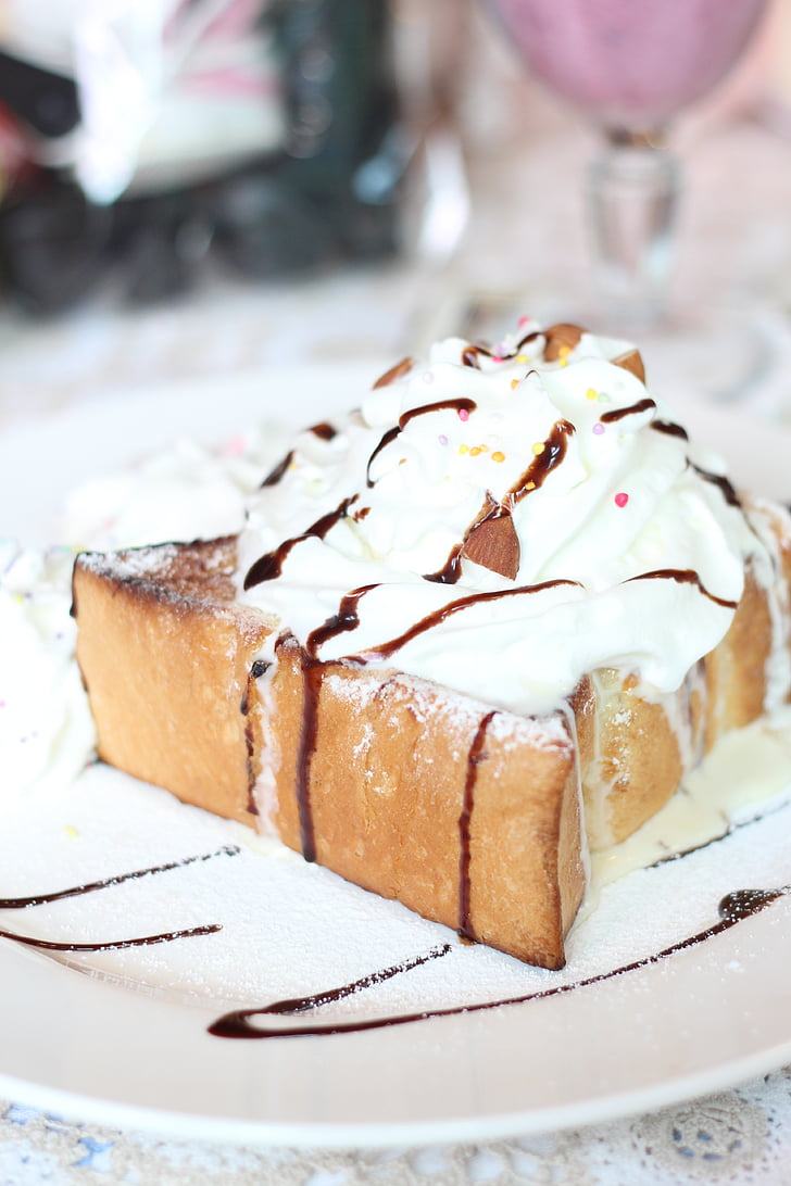 bread, cream