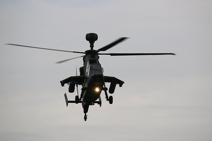 Tiger, vrtuľník, bojový vrtuľník, Bundeswehr, vzdušných síl, armáda, použitie