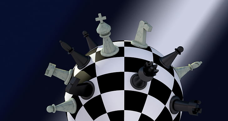 escacs, figures, tauler d'escacs, pilota, estratègia, peces d'escacs, joc de taula