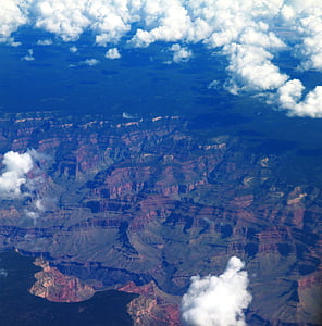 Grand canyon, flygfotografering, USA, semester plats, semester, sydvästra USA, Canyon