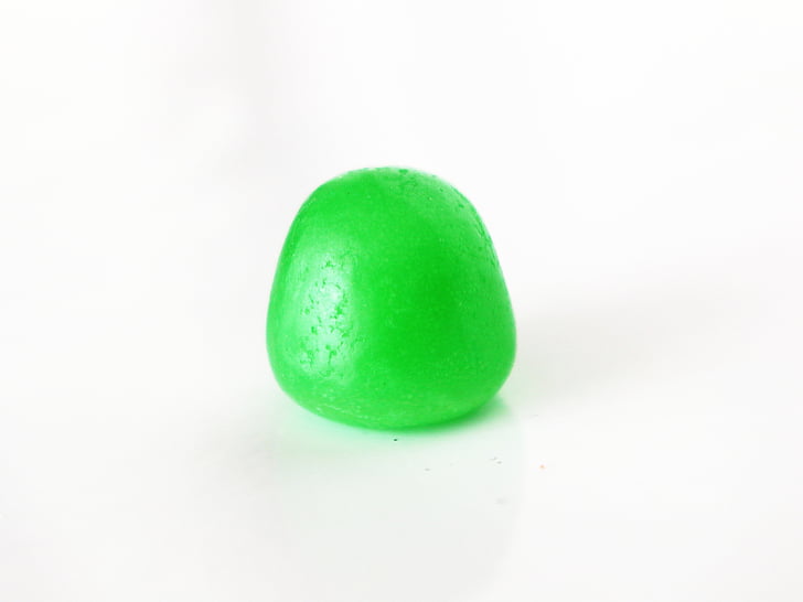 candy, ball, green