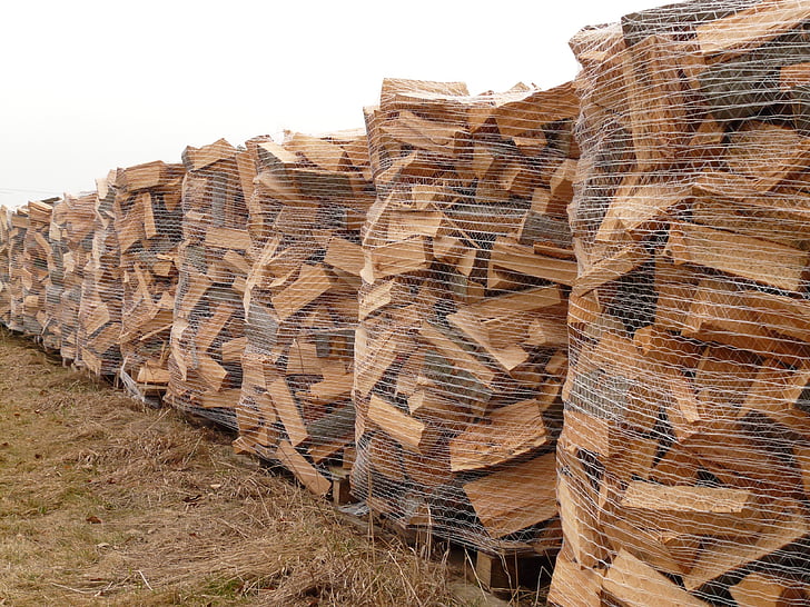 дървен материал, дърва за огрев stack, дърва за огрев, продажба, бук, огън