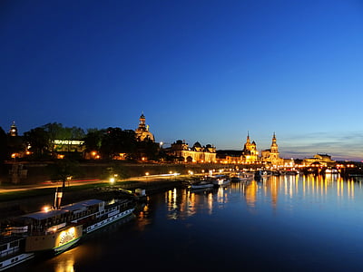Dresden, Vācija, terrassenufer, Altstadt, vēsture, Frauenkirche, vecā ēka