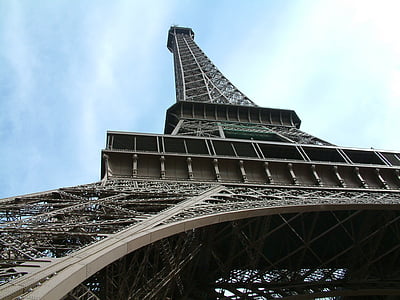 Paris, tårnet, Eiffeltårnet, Frankrike, arkitektur, landemerke, Europa