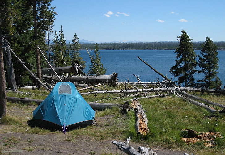 Camping, tent, recreatie, buitenshuis, avontuur, natuur, wildernis