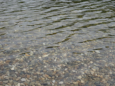 Pebble, vague, eau, pierres, surface, Lac, cailloux